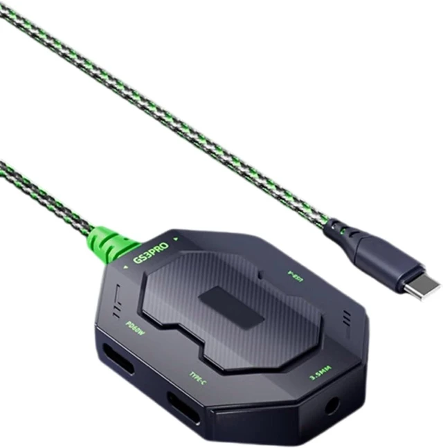 Main image of USB C 4 Port Docking Station for Earphones Adapter 480Mbps Speed and 70cm Cable for Versatiled Devices Connection Connection Hub