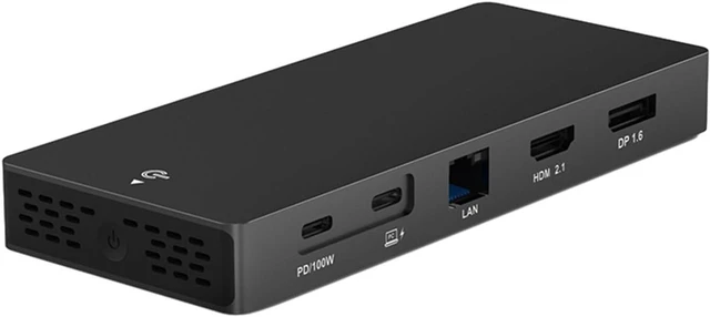 Main image of USB C Hub Triple Display TypeC Hub (12-in-1) 4K60Hz HDMIcompatible PD100W Power Delivery 10Gbps Docking Station