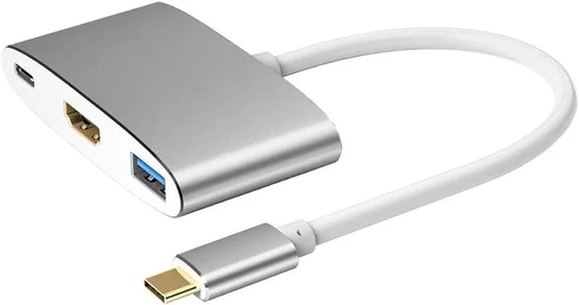 Main image of USB Hub USB C to HDMI-Compatib USB3.0 5Gbps High Speed Hub Support 4k Video 60w Type C Quick Charge