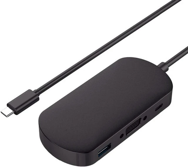 Main image of USB C HUB Type C to Multi USB 3.0 Type C HUB VGA Adapter Dock PC Accessories USB C Splitter (Color : OneColor) (D)