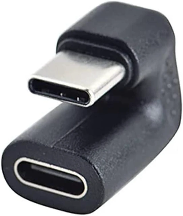 Main image of Degree Right Angle Type Male to Female Converter Adapter Smart Phone