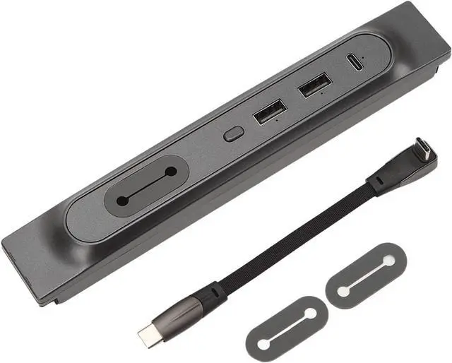 Main image of Console USB Hub, Multi Port Center Console USB Adapter Docking Station Compatible with Tesla Model Y 2021-2023, USB Charging Dock Replacement for Center Console Accessory