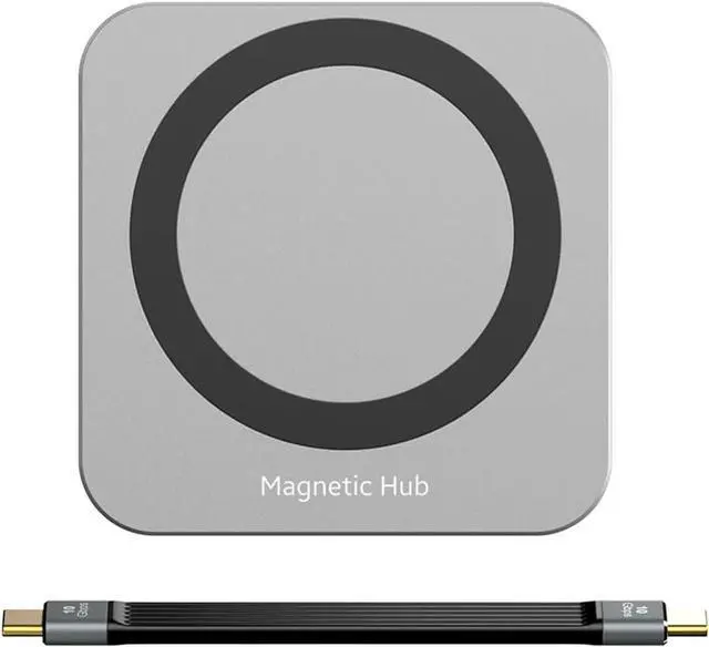 Main image of 8 in One USB C Hub with M.2 NVMe/SSD Enclosure USB C Hub Adapter 10Gbps PD100W USB-C 3.2 for M.2 NVMe & SSD