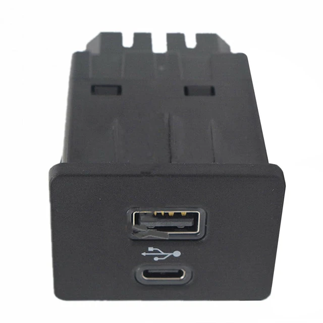 Main image of SYNC 3 Type-C+USB Dual Box Module Storage Box USB Charging Port LB5T-14F014-CB for Focus
