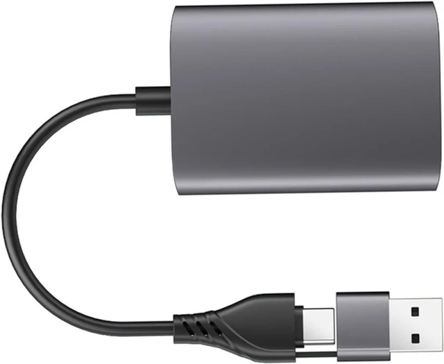 Main image of Type-c USB 3.0 Hub Adapter with Dual High-Definition Video Output 1080p60hz for Laptop, Extra USB