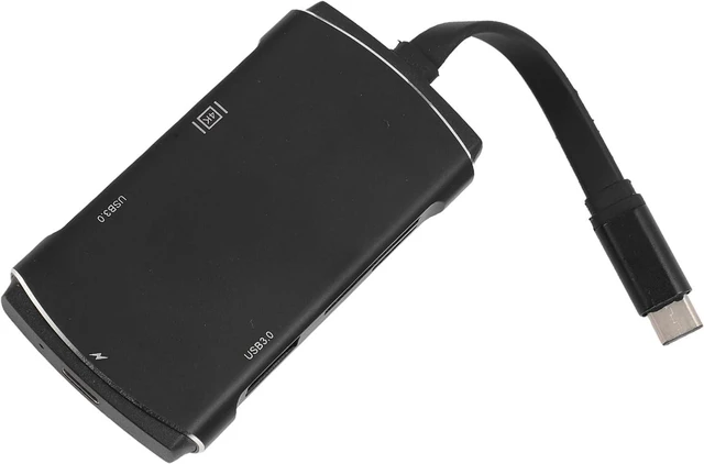 Main image of 6 in 1 Typ C Hub USB Adapter with 4K HD Multimedia Interface 5Gbps USB 3.0 100W PD Docking Station with Card Reader