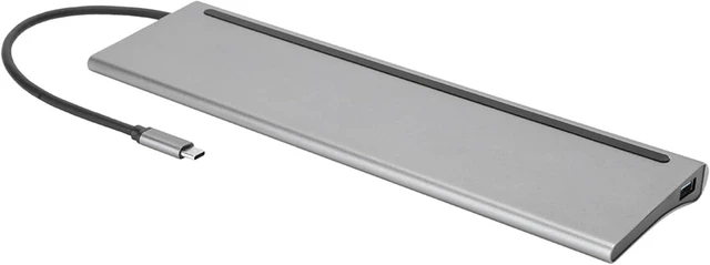 Main image of 12in1 Docking TypeC to Dual Same Screen Display USB VGA PD RJ45 Docking Station