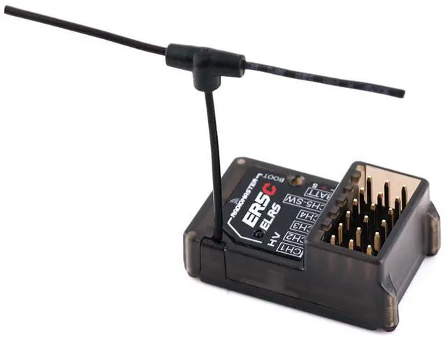 Alt view image 3 of 7 - ER5C ELRS PWM Receiver: 2.4GHz 5Ch ExpressLRS Receiver Nano Module with T Antenna for RC Cars Boats Surface Marine RC Applications