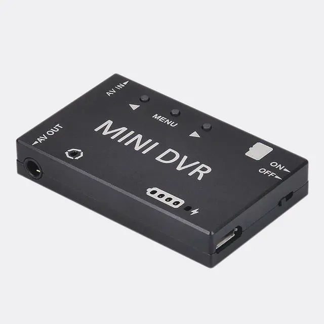 Alt view image 4 of 7 - Mini FPV DVR Digital Video Recorder, 720P HD, NTSC/PAL, 32GB TF-Card Support, Built-in Battery, 3.5mm AV Interface, Compact Video Capture for Camcorder, VHS, Hi8, Betamax