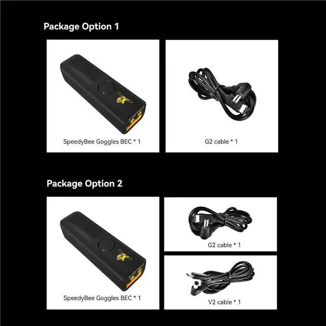 Alt view image 7 of 7 - FPV Goggles Power Cable and BEC for DJI FPV Goggles 2 /V2, Fatshark, Walksnail, Skyzone, ORQA Goggles (Goggles BEC G2)