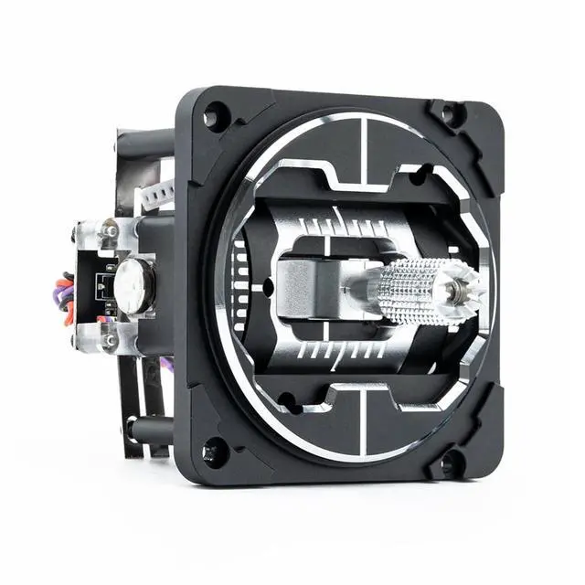 Alt view image 5 of 7 - CNC Hall Gimbals for Radiomaster TX16S Boxer Helloradio V14/V16 AG01 High-Precision Adjustable Hall Sensor Gimbal with Anti-Slip Stick Ends, Full CNC Aerospace Aluminum for FPV RC Radio Transmitters