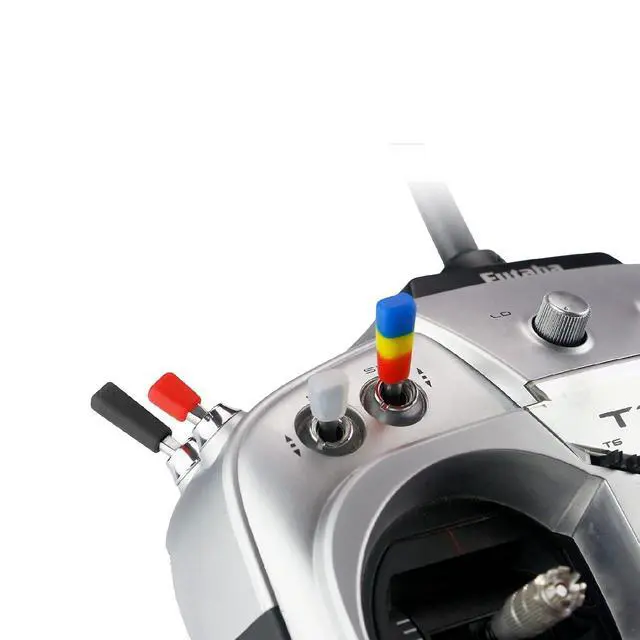 Alt view image 5 of 6 - RC Transmitter Switch Cover Non-Slip Toggle Switch Cap Compatible with Radiomaster TX16S FrSky Taranis X9D QX7 Flysky Spektrum Futaba JR Jumper and More Radio Transmitters,10 PCS