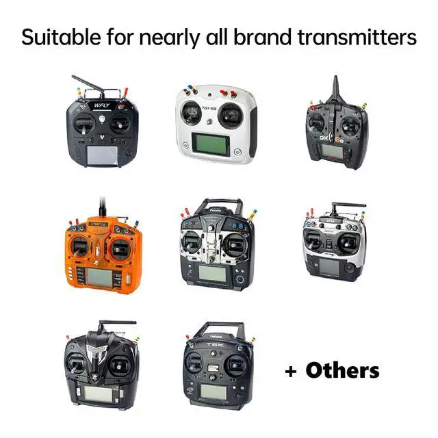 Alt view image 6 of 6 - RC Transmitter Switch Cover Non-Slip Toggle Switch Cap Compatible with Radiomaster TX16S FrSky Taranis X9D QX7 Flysky Spektrum Futaba JR Jumper and More Radio Transmitters,10 PCS