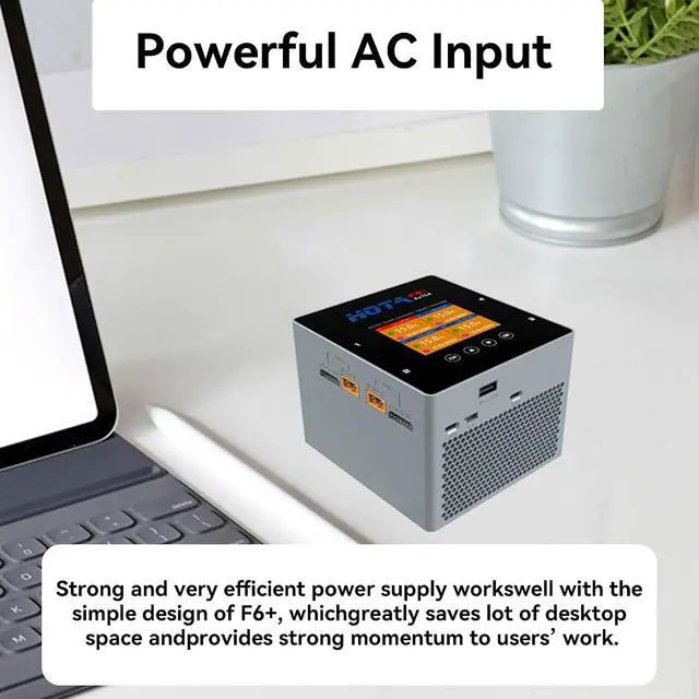 Alt view image 4 of 7 - F6+ AC/DC AC500W DC250Wx4 15Ax4 Smart Balance Charger for Lipo LiIon NiMH Battery