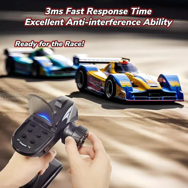 Alt view image 2 of 7 - DUMBORC X4 2.4GHz 4-Channel RC Radio Transmitter and X6F Receiver&Alloy Steering Wheel with Fail-Safe & Low Voltage Alarm Function Mixed Mode for Rc Vehicle Car Boat Tank Model Parts Remote Controller