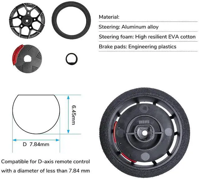Alt view image 5 of 7 - DUMBORC X4 2.4GHz 4-Channel RC Radio Transmitter and X6F Receiver&Alloy Steering Wheel with Fail-Safe & Low Voltage Alarm Function Mixed Mode for Rc Vehicle Car Boat Tank Model Parts Remote Controller