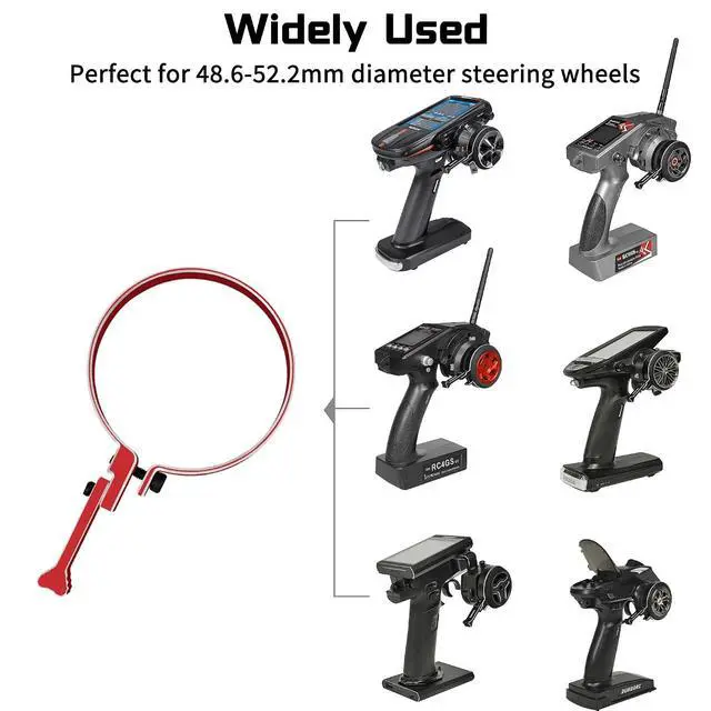 Alt view image 5 of 7 - Radiolink RC6GS V3 7 Channels RC Transmitter and R7FG Gyro Receiver, One-Hand Handwheel Control Accessory 2.4GHz 600m RC Controller and Receiver kit for Remote Control Car, Boats, Truck