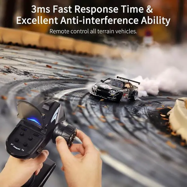 Alt view image 2 of 7 - DUMBORC X6 RC Radio Transmitter and Receiver X6FG with Gyro (2pcs), 6H Remote Controller with Circuit Safety Protection, 3S Fast Response, Smart Mix Control Function for Remote Car/Boat/Tank