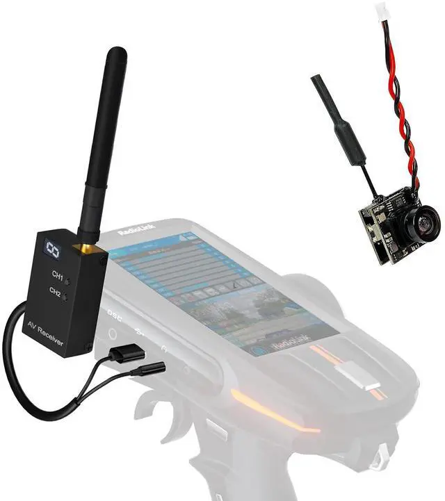 Main image of Radiolink 5.8G 48CH Wireless Image Transmission Receiver&5.8G OSD Camera for RC8X Transmitter FPV Display