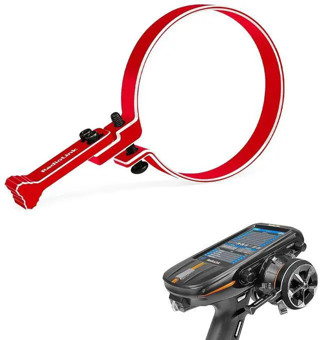 Main image of Radiolink One-Hand Handwheel Control Accessory for Radiolink RC8X RC6GS RC4GS/Dumborc X6 X4/Flysky NB4, Alloy Adjustable Steering Wheel Controller