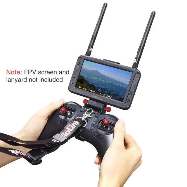 Alt view image 3 of 7 - ATA HOBBY Phone Holder FPV Monitor Mount for Radiolink T8S RC Transmitter, Adjustable Cellphone Screen Stand Remote Control Clip Bracket, Extensible 1.77-2.95 Inch