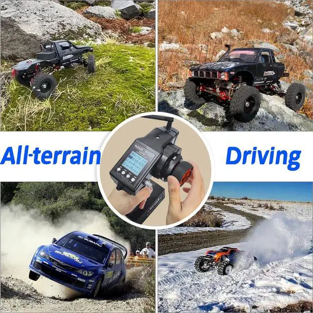 Alt view image 2 of 7 - ATA HOBBY Radiolink RC4GS V3 5 Channel RC Radio Transmitter and 4Pcs R6FG Receiver with Gyro 2.4ghz 400M Remote Controller Kit for Car/Boat/Crawler/Tank/Drifting/Buggy with Lanyard