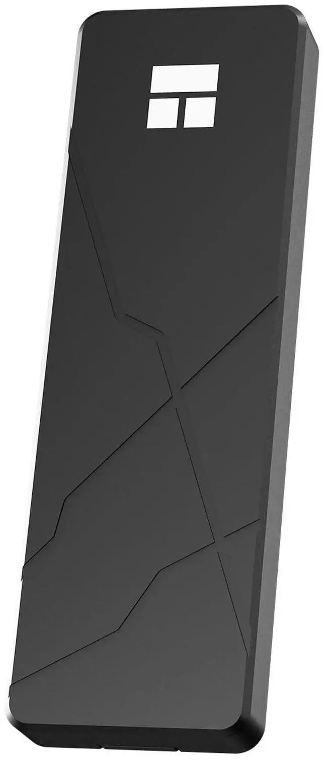 Main image of HR-EB101 Dual AC Black Aluminum Case Active Cooling Dual-Protocol SSD, USB 3.2 Gen 2 10Gbps High-Speed This Product is Compatible with M2 SSD enclosures, PCs, Smartphones, and Tablets