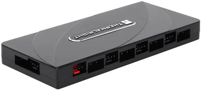 Main image of Fan and ARGB HUB×8 Hub Controller Support 8 Groups of Fans,3Pin PC ARGB Fan Controller,PWM Fan Hub,SATA Power Cord Direct Input(12V 4pin RGB is not Supported),SATA Cable not Included