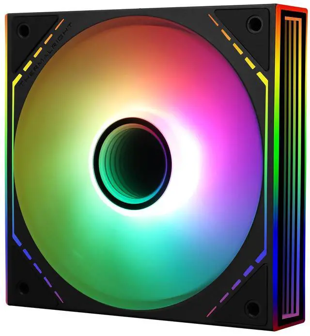 Main image of TL-M12R-S CPU ARGB Fan 120mm Case Cooler Fan ARGB, 4pin PWM Connector Silent Computer Fan with S-FDB Bearing,Desktop Cooling (TL-M12R-S)