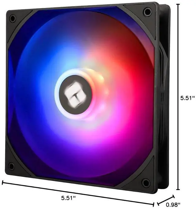 Alt view image 7 of 7 - 140MM Quiet PWM Fan, 1500RPM, Desktop Case Cooling Fan