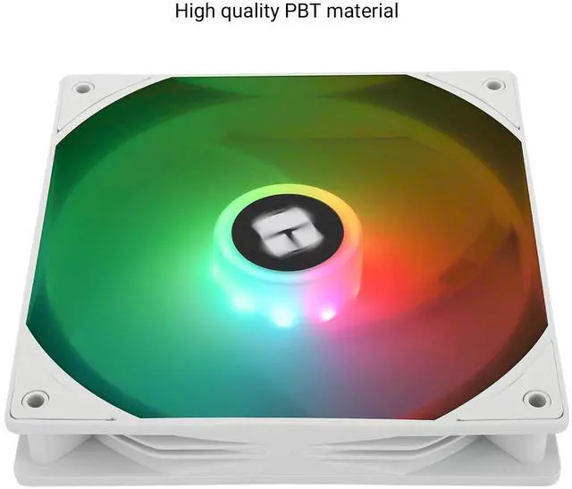 Alt view image 5 of 6 - TL-C14CW-S CPU Fan,with High Speed 1500RPM,14CM Quiet PWM Fan,Computer Case Cooling Fan(White)