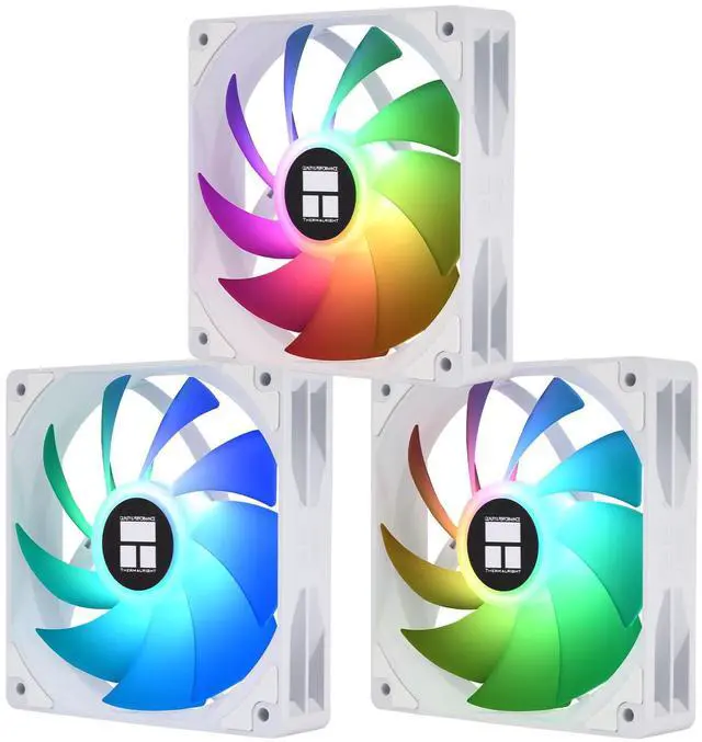 Main image of TL-C12CW-X28-S X3 CPU PC Fan with 1550RPM Speed,120mm Computer Case Cooler Fan,PWM Control Fan for Case and Liquid Cooler & CPU Cooling,28mm Thickness