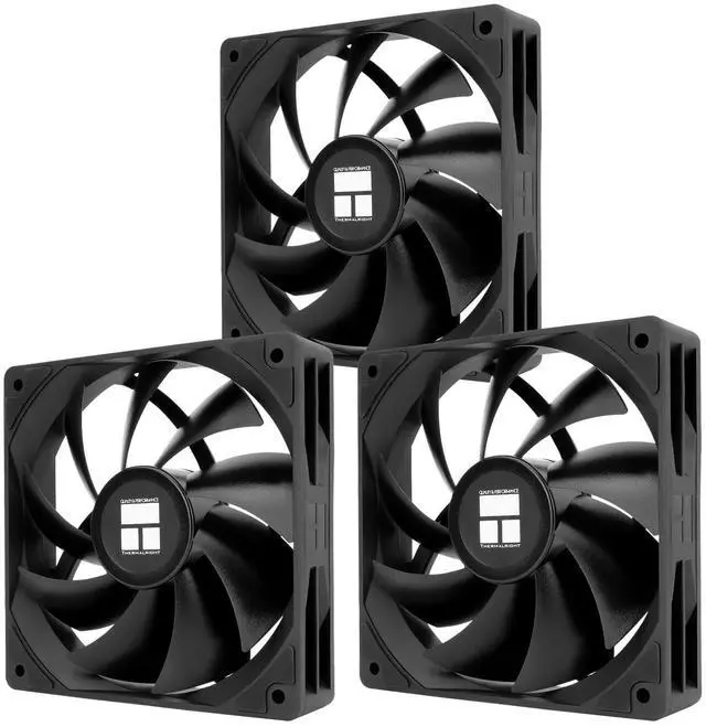 Main image of TL-C12C-X28 X3 CPU Fan,Black Cooling Fan, PC Fan with 1550RPM Speed,120mm Computer Case Cooler Fan,PWM Control Fan for Case and Liquid Cooler & CPU Cooling,28mm Thickness