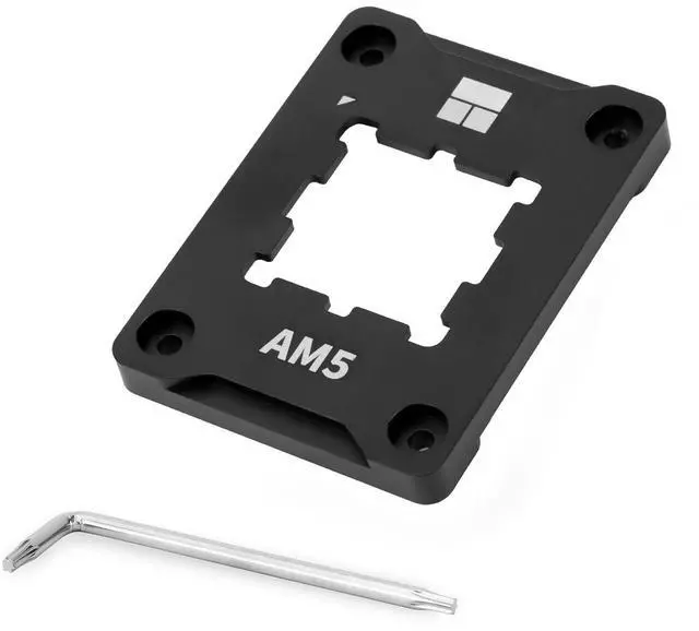 Main image of ASF Black V2 AM5 CPU Holder, AM5 Safety Fixed Frame, AM5 Secure Frame, Corrective Anti-Bending Fixing Frame, AM5 Anti-Bending Contact Frame,CPU Cooler Standard,Black