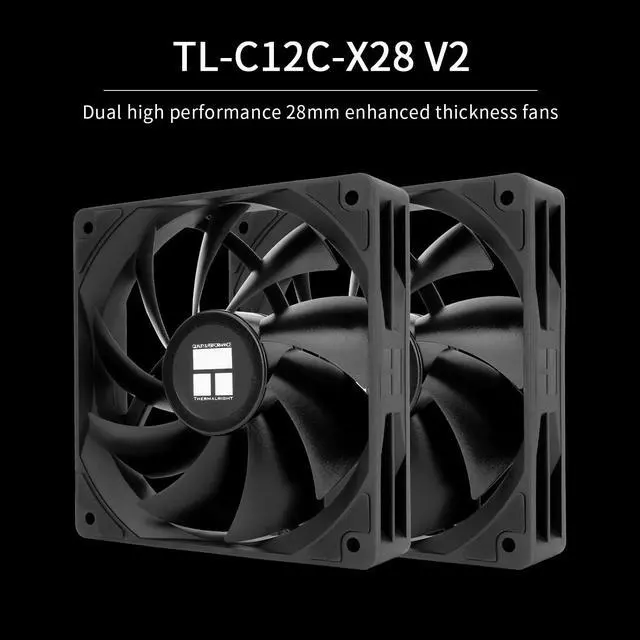 Alt view image 5 of 6 - Peerless Assassin 120 Vision Black CPU Air Cooler,Twin Tower Cooler 1850RPM,320x240 Resolving Power IPS Screen with 2.8in,Computer Cooler for Intel lga1851/1700/115x,AM4/AM5