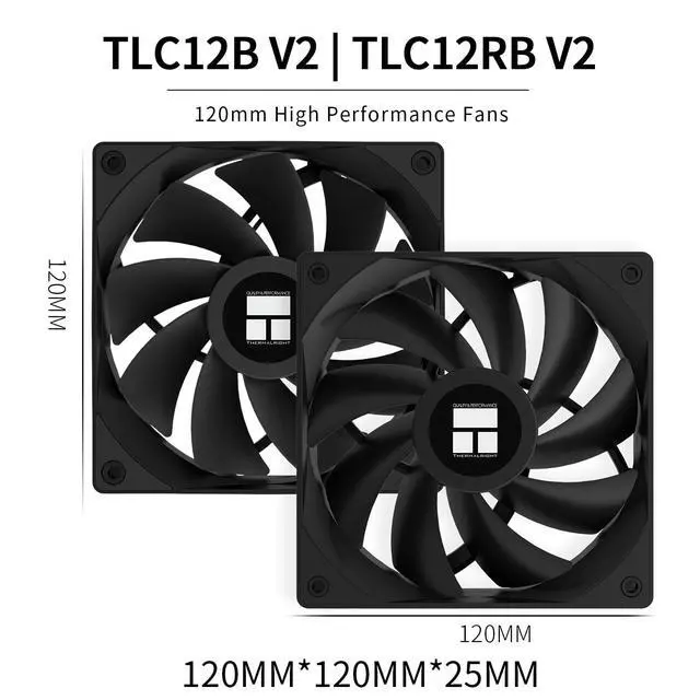 Alt view image 6 of 6 - Burst Assassin 120 Vision Black CPU Air Cooler, Desktop CPU Cooler with 1500RPM Speed,320x240 Resolving Power IPS LCD Screen with 2.4in,PC Cooling for Intel lga1851/1700/115X,AM4/AM5
