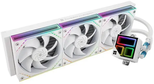 Main image of Frozen Infinity 360 White Liquid CPU Cooler,Triple PWM Fans with 2000RPM,Desktop CPU Aio Cooler,for AM4/AM5&Intel LGA1150/1151/1200/1700/1851,Infinity Mirror PC CPU Water Cooler