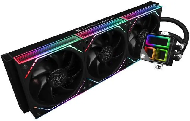 Main image of Frozen Infinity 360 Black Liquid CPU Cooler,Triple PWM Fans with 2000RPM,Desktop CPU Aio Cooler,for AM4/AM5&Intel LGA1150/1151/1200/1700/1851,Infinity Mirror PC CPU Water Cooler