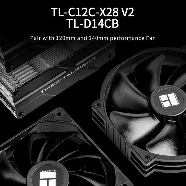 Alt view image 5 of 6 - Peerless Assassin 140 SE CPU Air Cooler with 6 Heat Pipes, 28mm Thick Performance GradeFan, 158mm High CPU Cooling, for AM5/AM4, Intel LGA1851/1700/1150/1151/1155/1156/1200