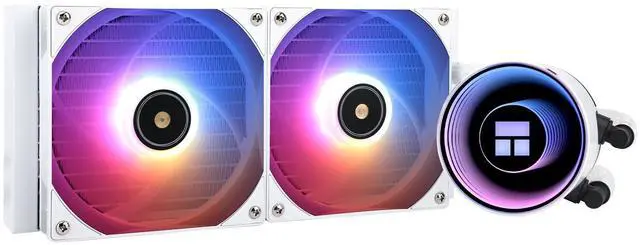 Main image of Frozen Notte 240 White ARGB V2 Water Cooling CPU Cooler,240 White CPU Cooler Specifications, Double PWM Fans,S-FDB Bearings, Suitable for AMD/AM4 AM5, Intel LGA 1700/1150/1151/1200/2011