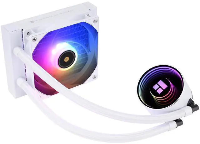 Main image of Frozen Notte 120 ARGB White Liquid CPU Cooler, 120mm PWM Fan with ARGB-Up to 2000RPM Speed, for AMD/AM4/AM5, Intel LGA1150/1151/1200/1700/1851,White