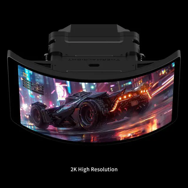Alt view image 5 of 7 - Rainbow Vision 360 Turbo ARGB Black 360mm Aio Cooler, 60HZ Curved Screen with 2400x1080 Resolution,for AM4/AM5,Intel LGA1851/1700,6.67in 3D with Magnetic Suction Screen,3000RPM Fan Speed