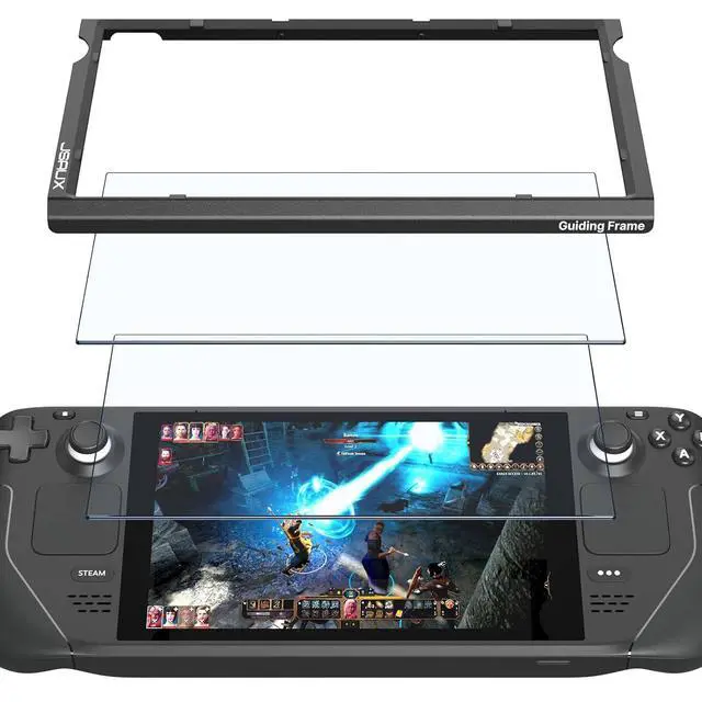 Alt view image 3 of 7 - 2-Pack Screen Protectors+Docking Station Compatible with Steam Deck