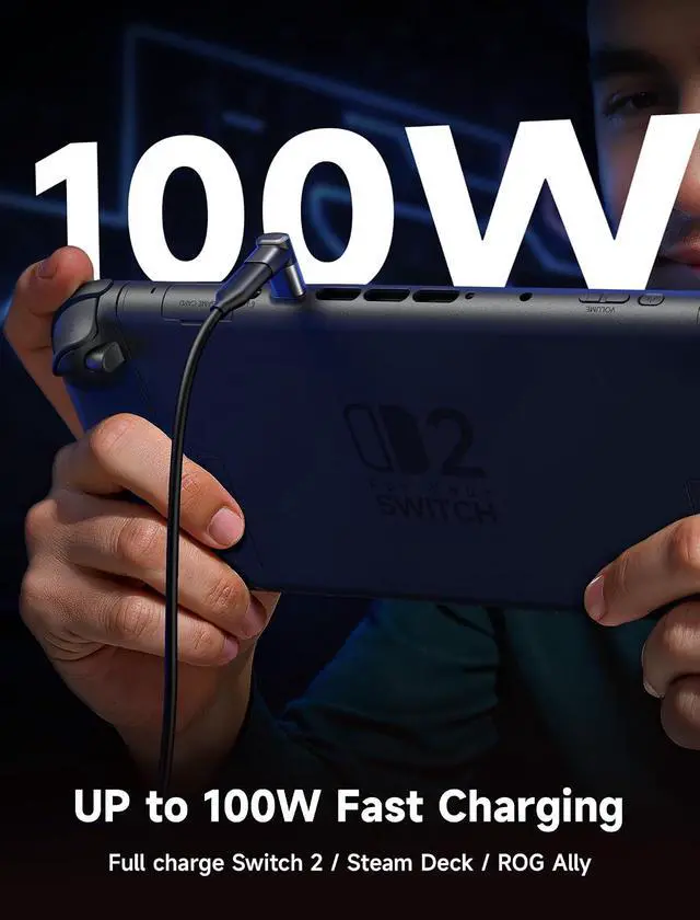 Alt view image 4 of 7 - 90 Degree USB C Male to USB C Female Adapter + HB0603 Docking Station for Steam Deck