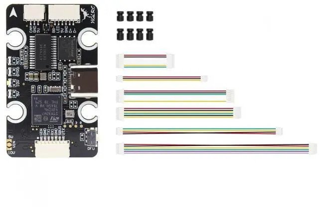 Main image of H743 8S MINI V1 FC Flight Controller M3, with STM32H743 MCU ICM42688P gyroscope, Includes a 16MB Blackbox, compatible with Nblade