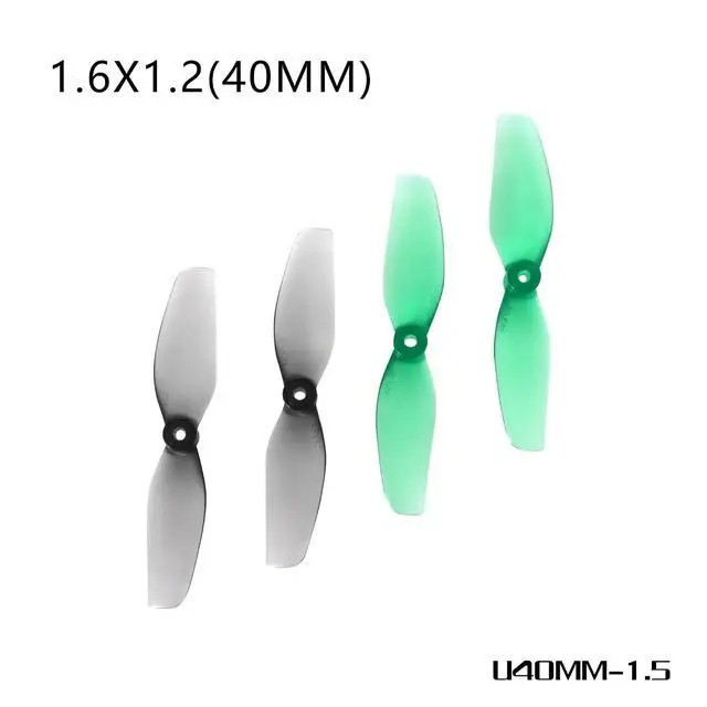 Alt view image 2 of 4 - 16pcs HQProp 40MM Ultralight Whoop Props 1.6X1.2 Propeller 1.5mm Hole for Tinywhoop Cinewhoop