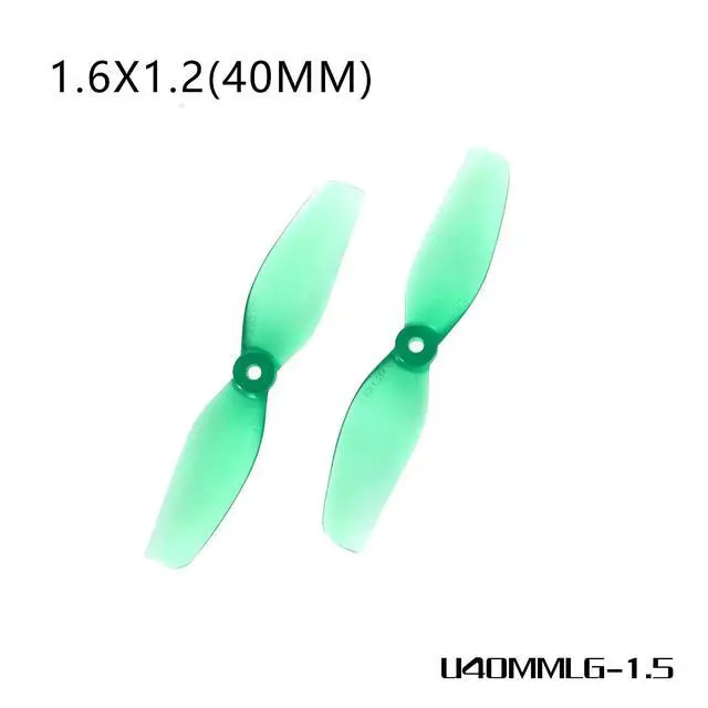 Alt view image 4 of 4 - 16pcs HQProp 40MM Ultralight Whoop Props 1.6X1.2 Propeller 1.5mm Hole for Tinywhoop Cinewhoop