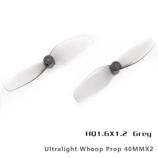 Alt view image 3 of 3 - 16pcs HQProp 40mm Propeller 1.6X1.2 Ultralight Whoop Props 1mm Hole for Tinywhoop Cinewhoop