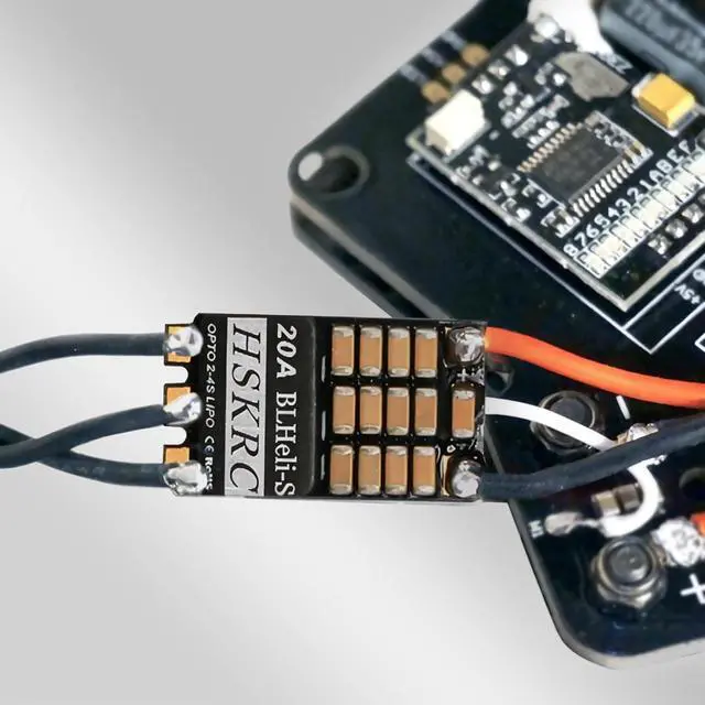 Alt view image 3 of 4 - 20A Brushless ESC BLHeli_S 2-4S Electronic Speed Controller Support DShot Oneshot PWM for FPV Quadcopters Multicopter Drones