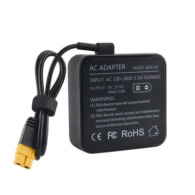 Alt view image 4 of 6 - ToolKitRC ADP100 100W 20V XT60 Charger Power Supply RC Power Adapter Compatible with ISDT GT Power Hota SkyRC RC Battery Charger